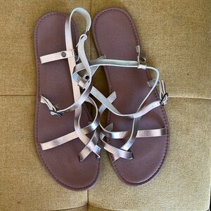 Rose Gold Sandals